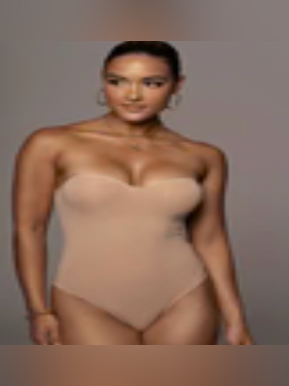 JLUXXLABEL PECAN DEMI BUSTIER BODYSUIT